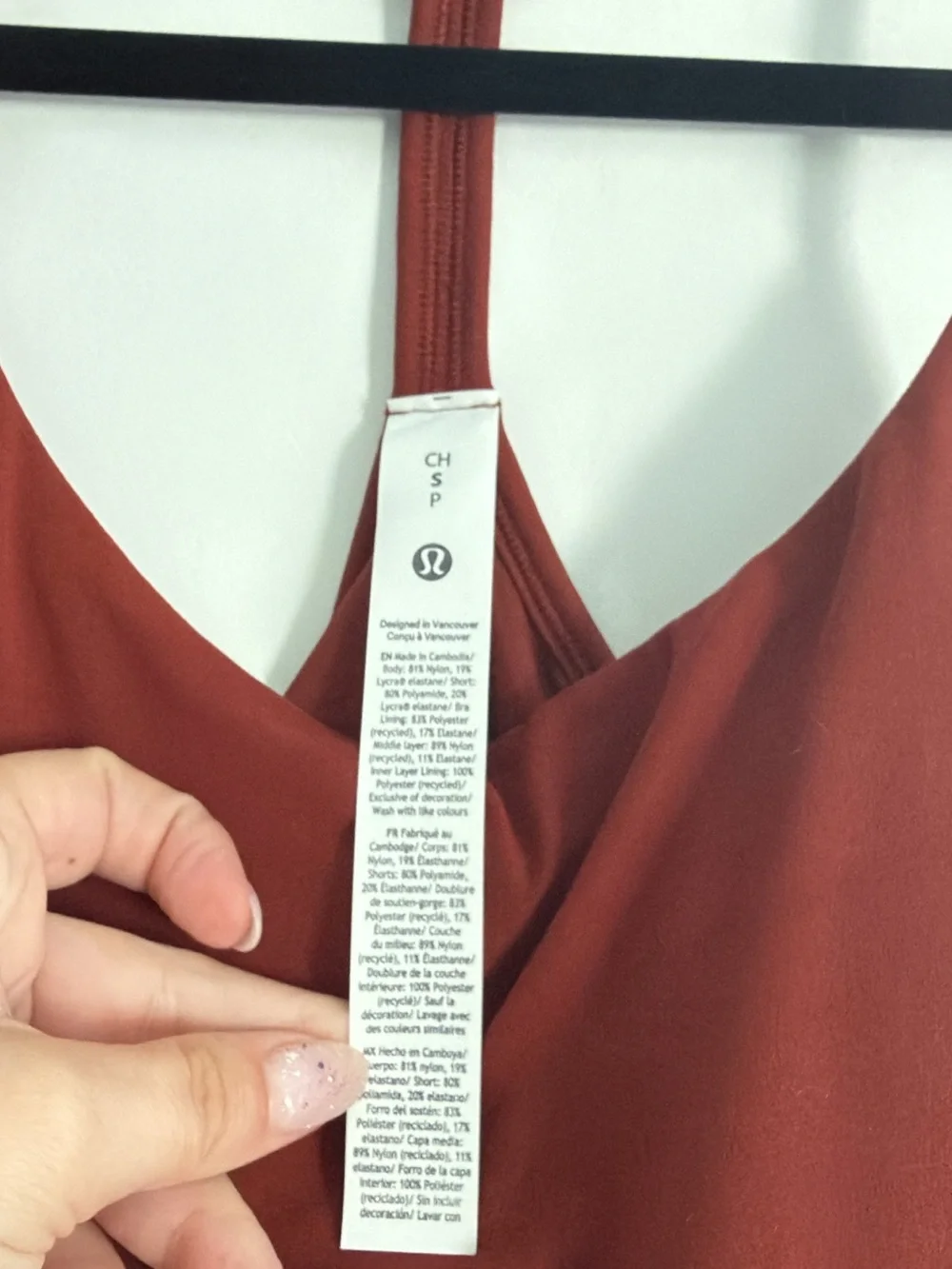 Lululemon Small Flow Y Dress